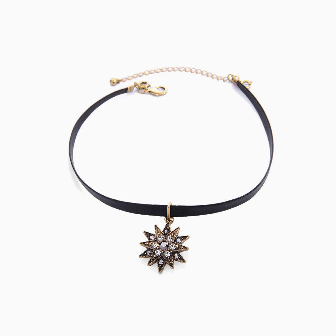 Trendy & Unique Charm The Party Rhinestone Pendant Layered Necklace - Black 6 Trendy & Unique Charm The Party Rhinestone Pendant Layered Necklace - Black