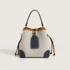 Trendy & Unique Cute Textured Buckled Drawstring Suspender Strap Bucket Bag - Multicolor What's New 2 Trendy & Unique Cute Textured Buckled Drawstring Suspender Strap Bucket Bag - Multicolor What's New