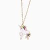 Trendy & Unique Trim Fly Back Childhood Unicorn Gold Plated Pendant Necklace - Gold What's New 2 Trendy & Unique Trim Fly Back Childhood Unicorn Gold Plated Pendant Necklace - Gold What's New