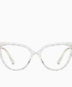 Trendy & Unique Iconic Style Crystal Effect Antireflective Sunglasses - Clear What's New