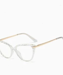 Trendy & Unique Iconic Style Crystal Effect Antireflective Sunglasses - Clear What's New