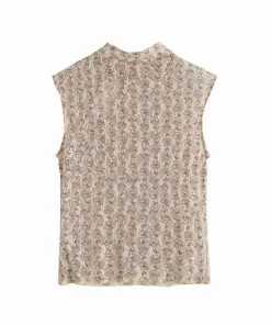 Trendy & Unique What's New Mandarin Collar Cut Out Floral Lace Cropped Tank Top - Beige 11 Trendy & Unique What's New Mandarin Collar Cut Out Floral Lace Cropped Tank Top - Beige