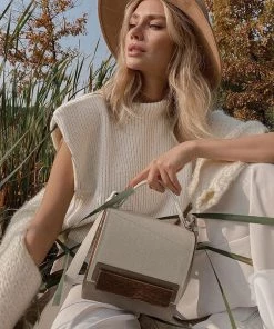 Trendy & Unique Modern Style Shoulder Pad High Neck Rib Pullover Sweater - White What's New