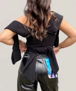 Trendy & Unique Multi-Way Bandage Tie Strap Cropped Knit Tank Top - Emerald Green What's New 11 Trendy & Unique Multi-Way Bandage Tie Strap Cropped Knit Tank Top - Emerald Green What's New