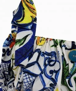 Trendy & Unique Boutique What's New Multicolored Floral Printed Crop Top And Tiered Ruffle Skirt Matching Set