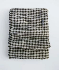 Trendy & Unique TIME FLY BACK '90S Monochrome Plain Printed Scarf - Black What's New