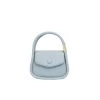 Trendy & Unique Simple Twin Shoulder Strap Flap Front Shoulder Bag - Baby Blue What's New