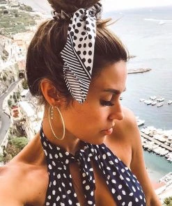 Trendy & Unique Jewelry Sparkly Rhinestone Studded Pleated Large Hoop Earrings - Gold