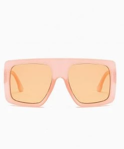 Trendy & Unique Star Look Bold Oversized Square Gradient Sunglasses - Pink What's New