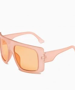 Trendy & Unique Star Look Bold Oversized Square Gradient Sunglasses - Pink What's New