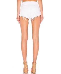 Trendy & Unique What's New Street Style High Waist Distressed Denim Shorts - White 7 Trendy & Unique What's New Street Style High Waist Distressed Denim Shorts - White
