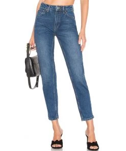Trendy & Unique What's New Street Style High Waist Faded Trim Skinny Leg Jeans - Blue