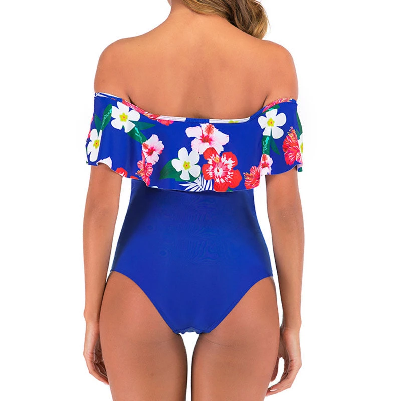 Trendy & Unique Trendy Geometric Ruffle Off Shoulder One Piece Swimsuit - Black What's New 6 Trendy & Unique Trendy Geometric Ruffle Off Shoulder One Piece Swimsuit - Black What's New