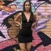Trendy & Unique Trendy V Neck Ruched Bodycon Strapless Party Mini Dress - Black