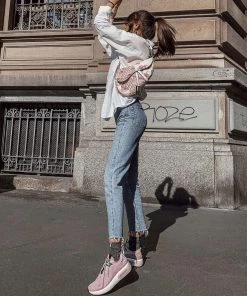 Trendy & Unique What's New Vantage High Waist Faded Frayed Skinny Jeans - Light Blue