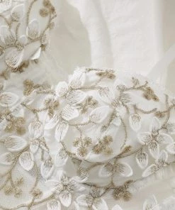 Trendy & Unique What's New Vintage Floral Trim Lace Embroidered Underwire Bralette Set - White 9 Trendy & Unique What's New Vintage Floral Trim Lace Embroidered Underwire Bralette Set - White