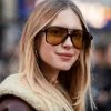 Trendy & Unique Vintage Style It Girl Bold Frame Aviator Sunglasses - Coffee What's New 1 Trendy & Unique Vintage Style It Girl Bold Frame Aviator Sunglasses - Coffee What's New