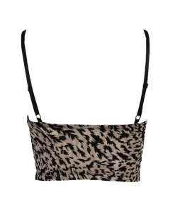 Trendy & Unique Vintage Style Leopard Printed V Neck Bustier Crop Tank Top - Coffee 7 Trendy & Unique Vintage Style Leopard Printed V Neck Bustier Crop Tank Top - Coffee